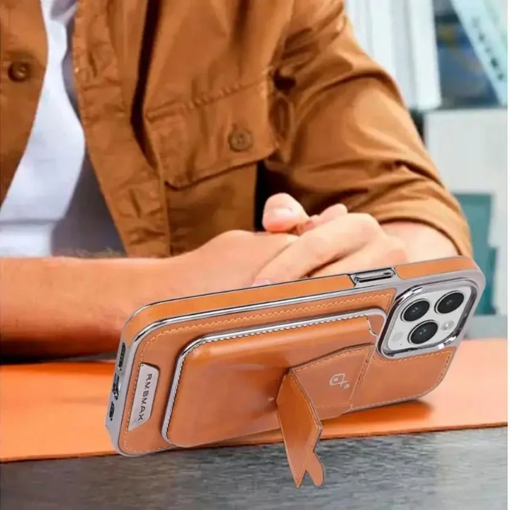 Coque pour iPhone en cuir de luxe