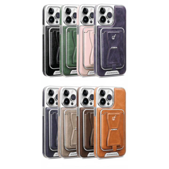 Coque pour iPhone en cuir de luxe